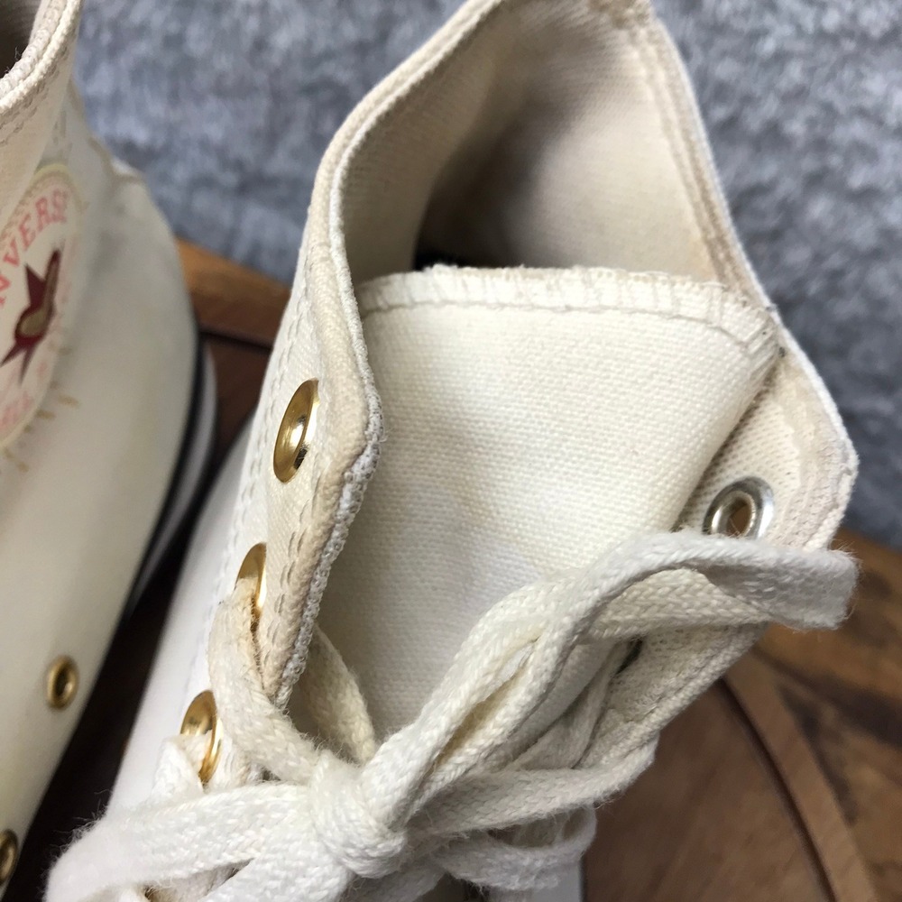 Converse Chuck Taylor All Star High Top Valentines Day Sneakers Women 10 White - Picture 7 of 16